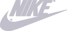 logo nike white